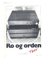 Tandberg TCA-3018-A-Review